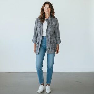 Maurice’s Women's Gray Utility Jacket